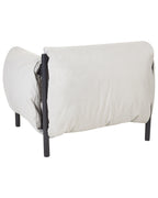 Fauteuil de jardin en métal gris