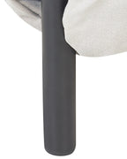 Fauteuil de jardin en métal gris