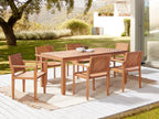 Chaise de jardin Bois d'acacia Marron