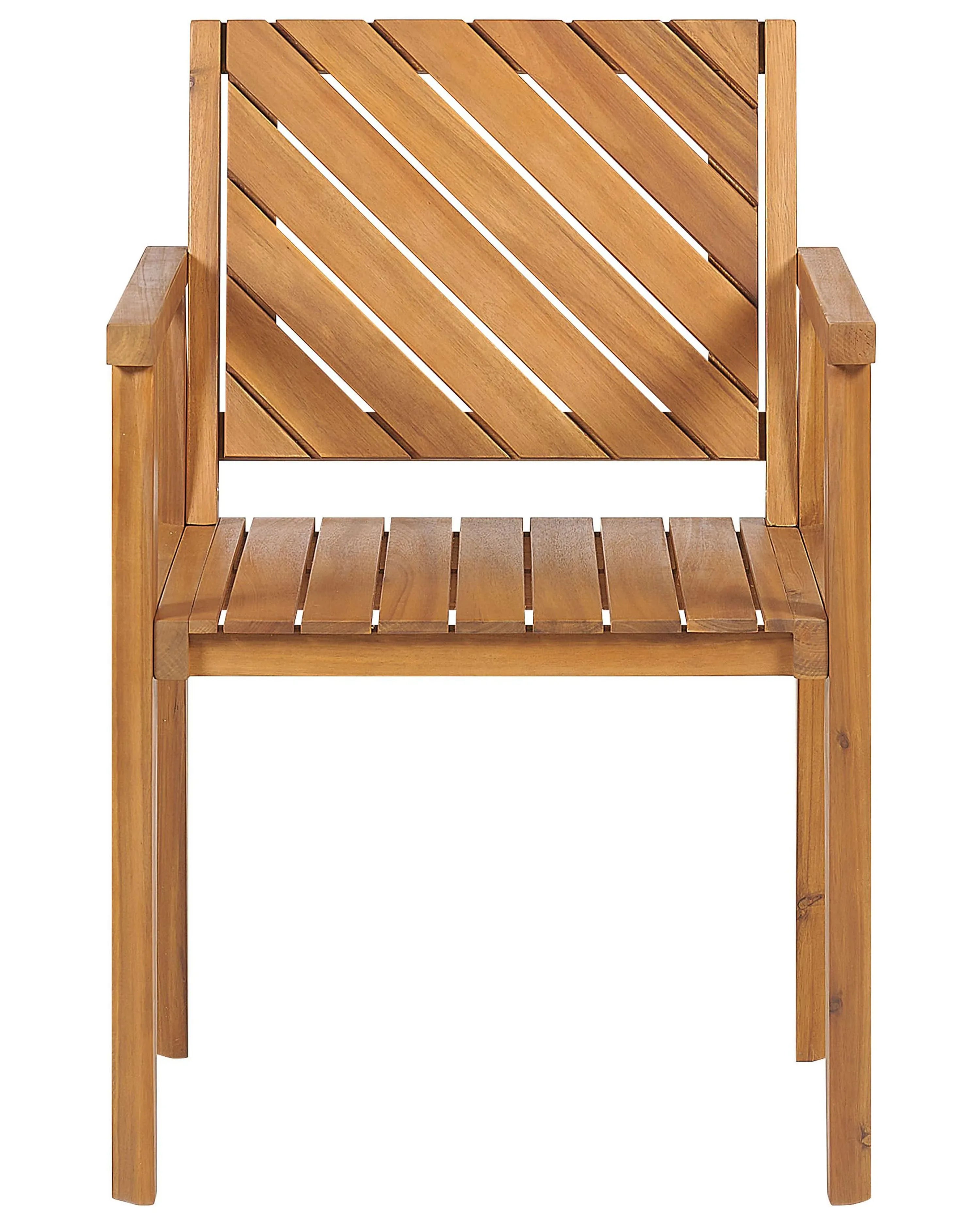 Chaise de jardin Bois d'acacia Marron