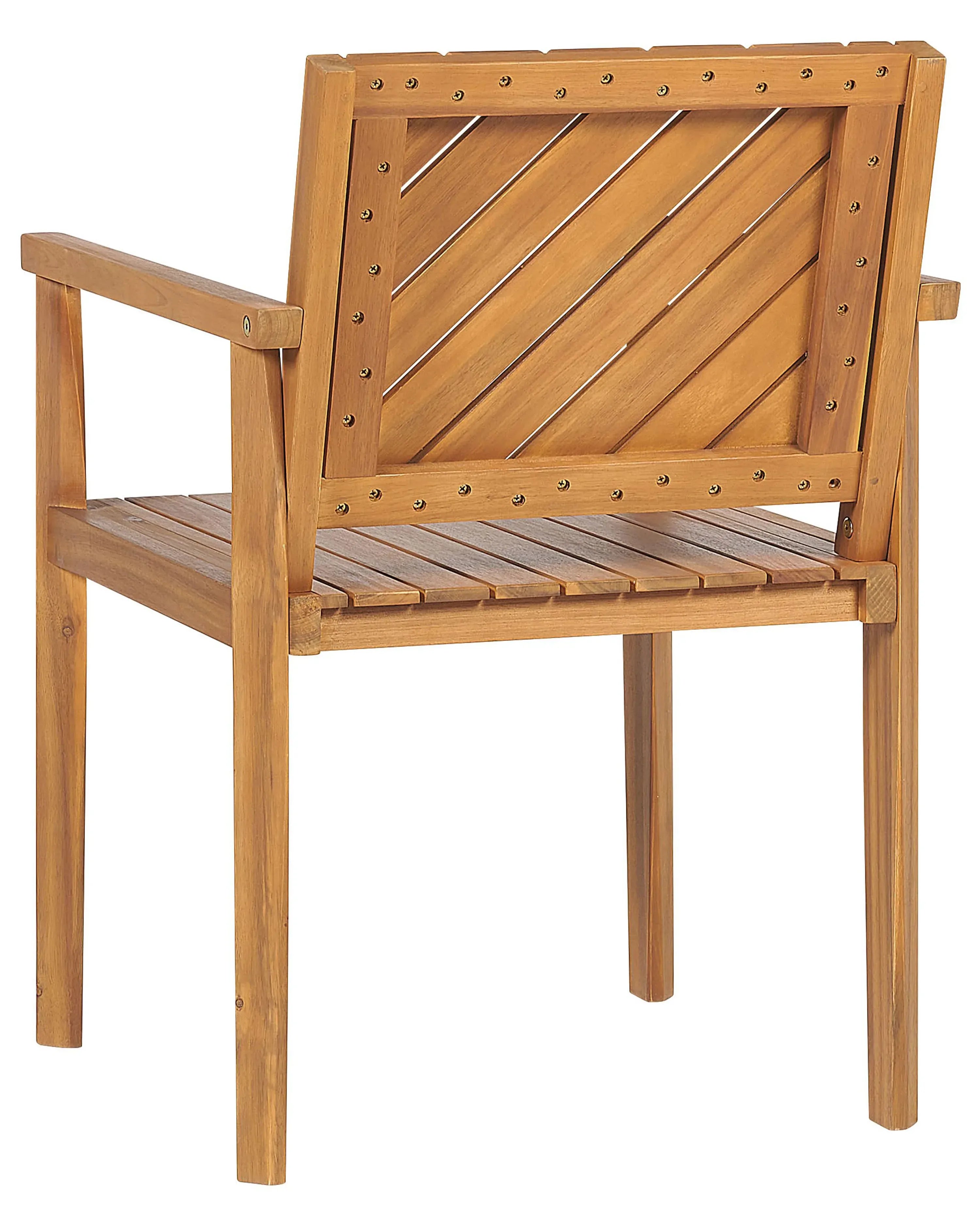 Chaise de jardin Bois d'acacia Marron