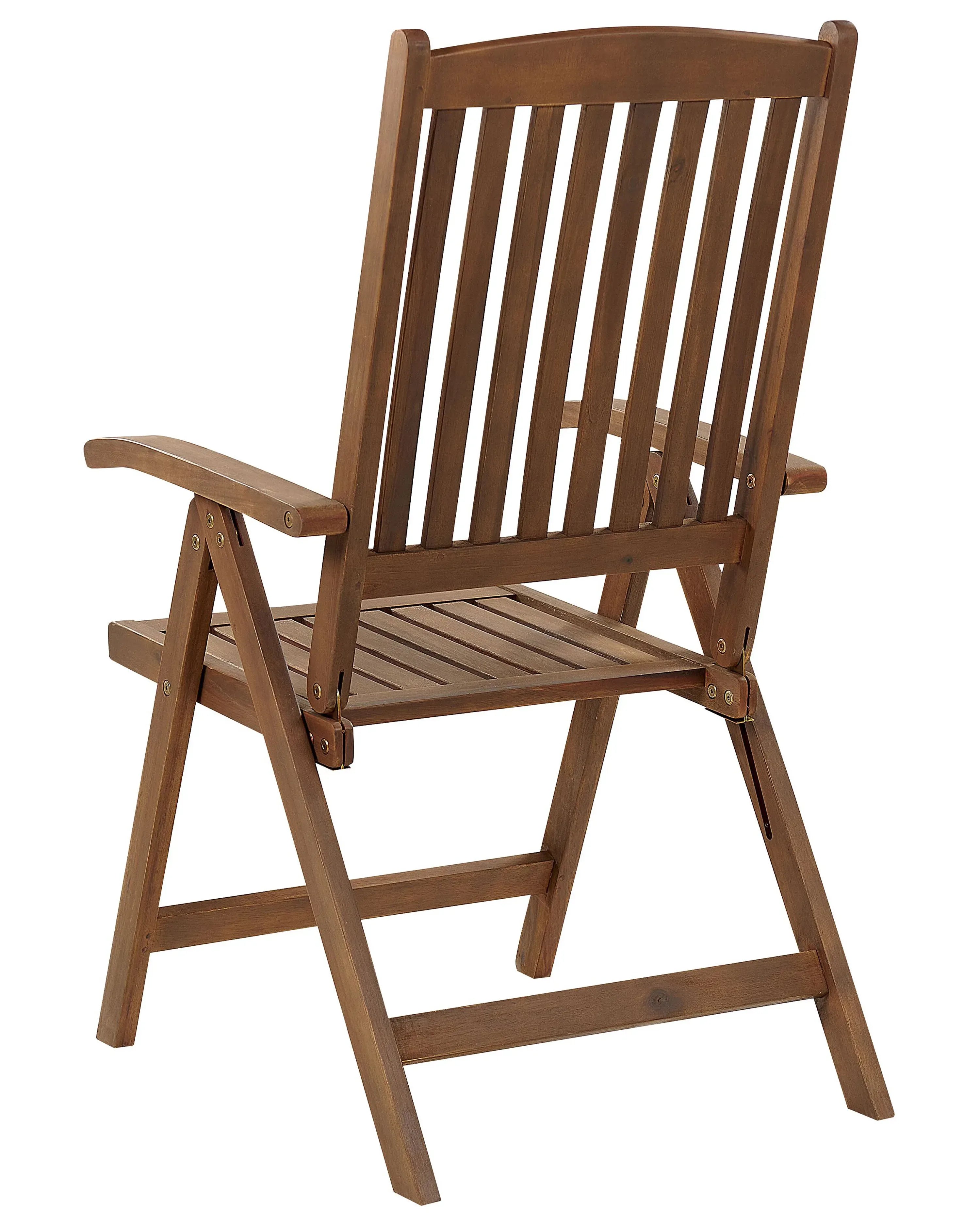 Chaise de jardin Bois d'acacia Marron foncé
