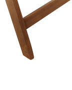 Chaise de jardin Bois d'acacia Marron foncé