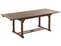 Tavolo da pranzo allungabile da giardino 160/220 cm 90 cm Legno d'acacia Marrone scuro