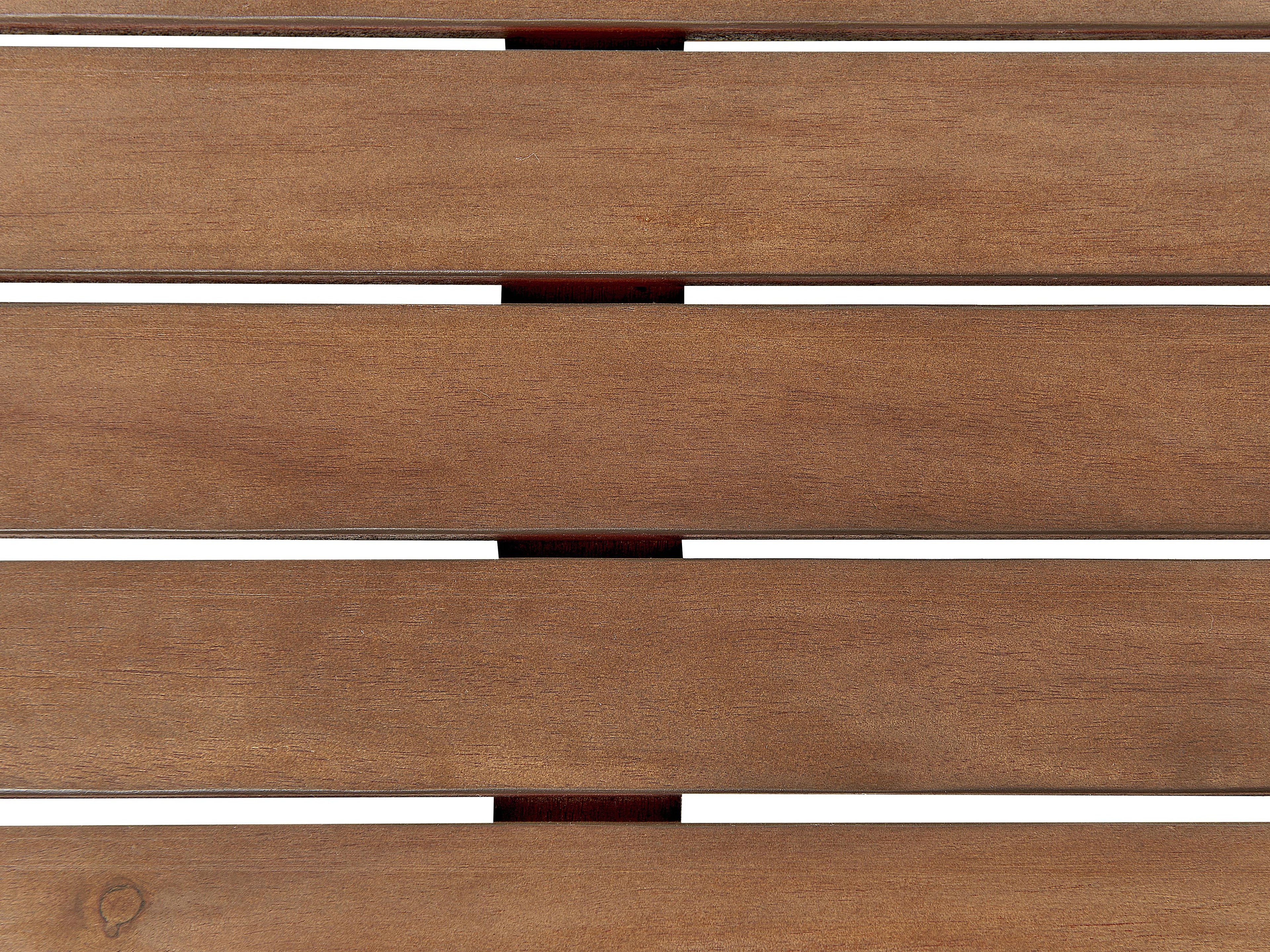Table de salle à manger de jardin extensible 160/220 cm 90 cm Bois d'acacia Marron foncé