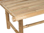Table de jardin 45 cm 80 cm Bambou Marron