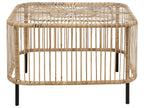 Table de jardin 67 cm 67 cm Rotin Naturel