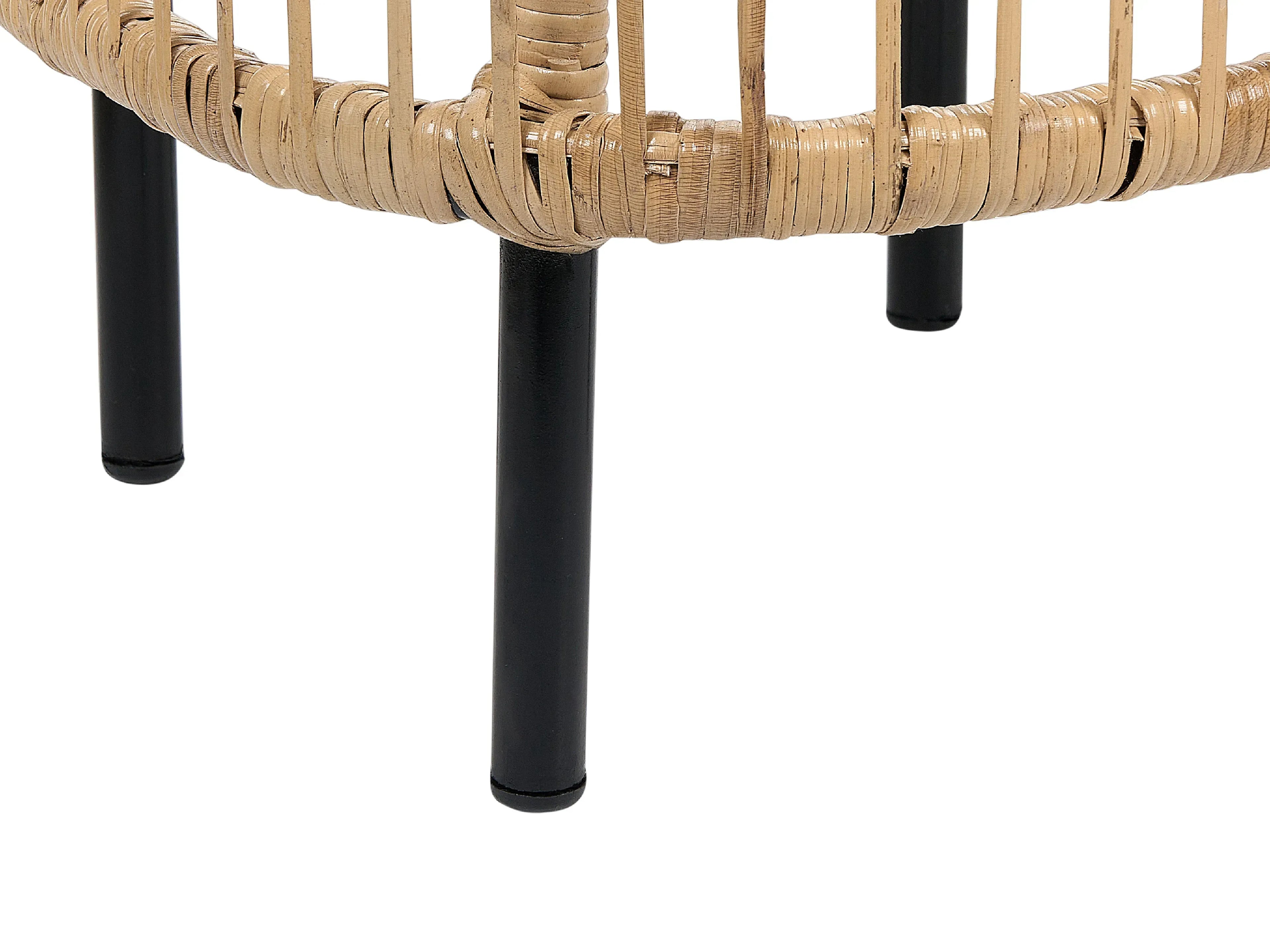 Table de jardin 67 cm 67 cm Rotin Naturel