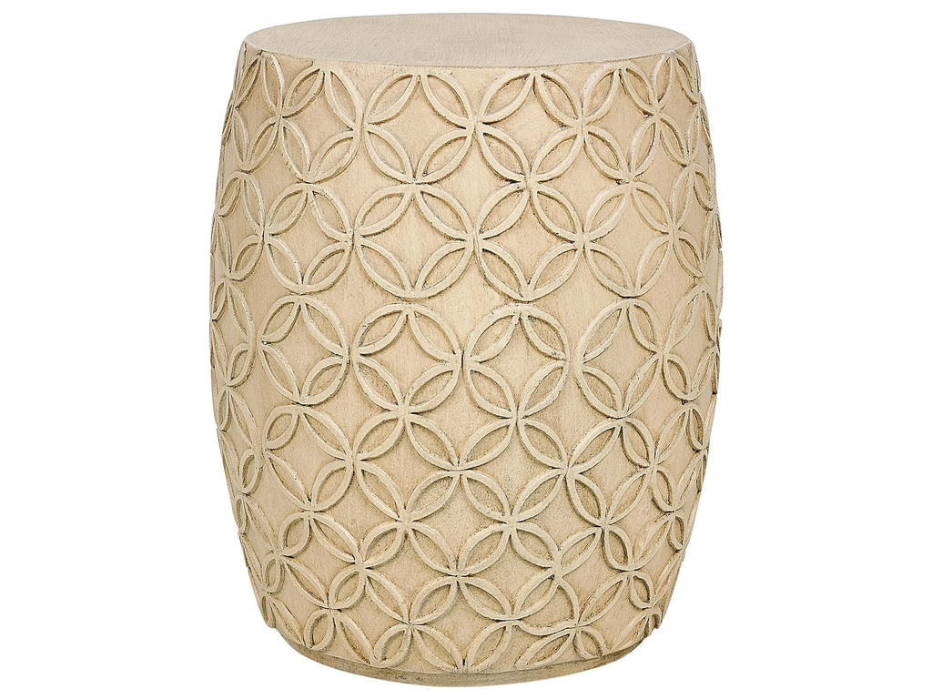 Tavolino  33 cm 33 cm Beige chiaro