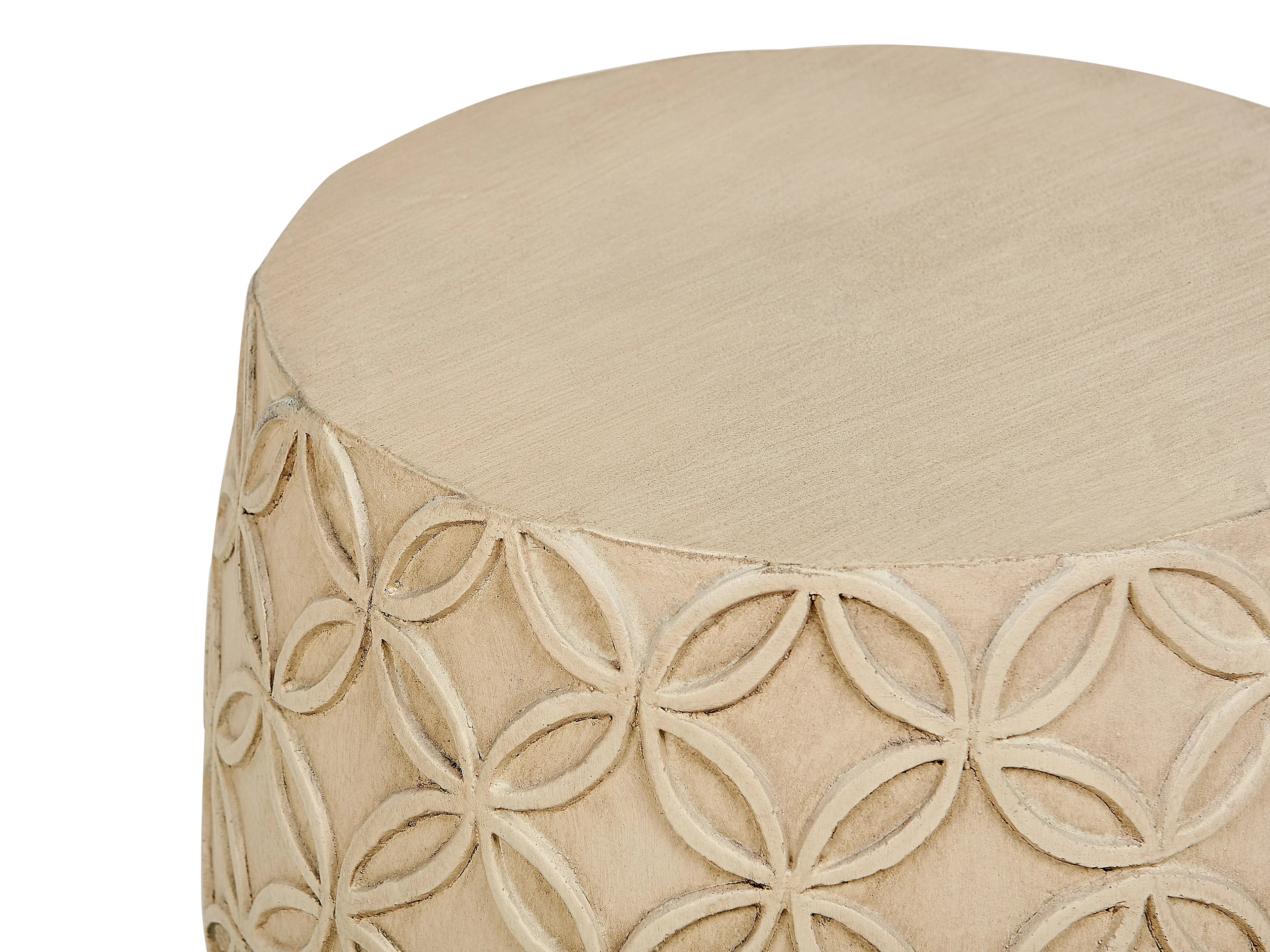 Table basse 33 cm 33 cm Beige clair