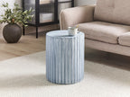 Table d'appoint 39 cm 39 cm Gris