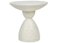 Tavolino  50 cm 50 cm Terrazzo Bianco