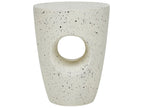 Tavolino  37 cm 37 cm Effetto terrazzo Terrazzo Bianco