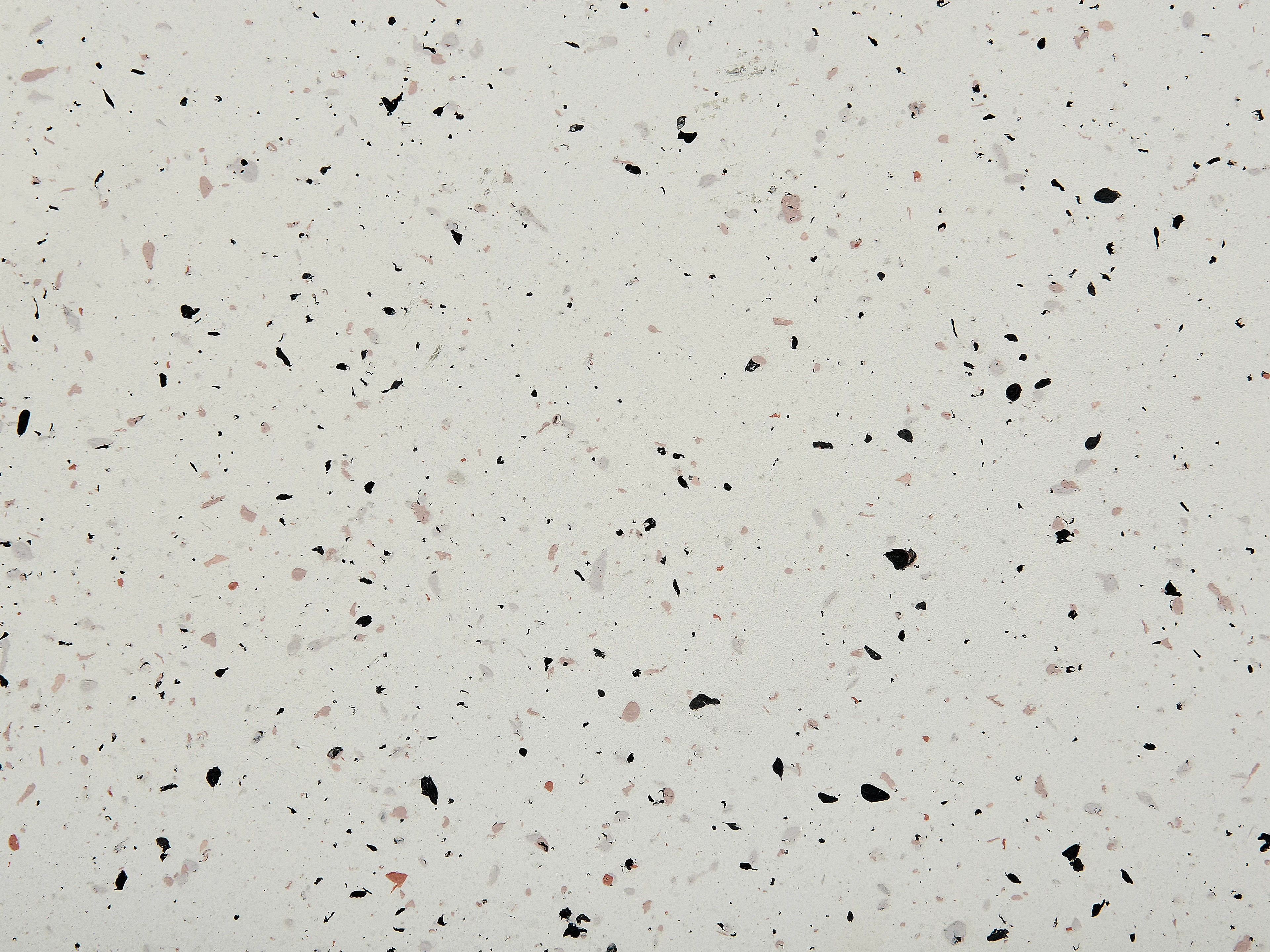 Table basse 37 cm 37 cm Effet terrazzo Terrazzo Blanc