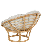 Chaise de jardin en rotin naturel