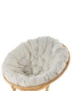 Chaise de jardin en rotin naturel