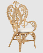 Sedia Peacock  Rattan Naturale