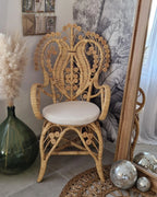 Chaise en Rotin Naturel
