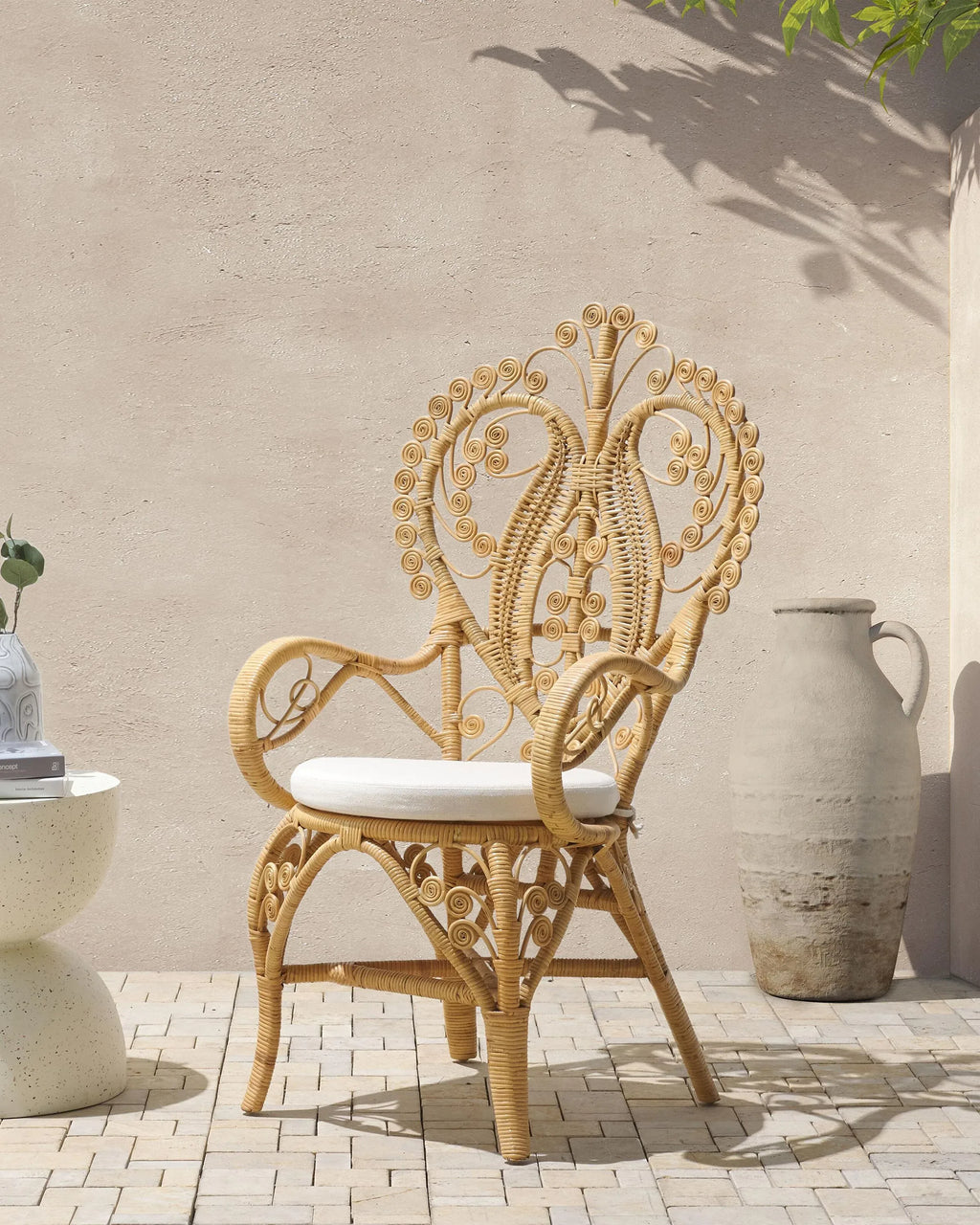 Chaise en Rotin Naturel