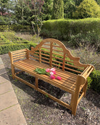 Banc de jardin 180 cm Bois d'acacia Marron clair