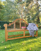 Banc de jardin 180 cm Bois d'acacia Marron clair
