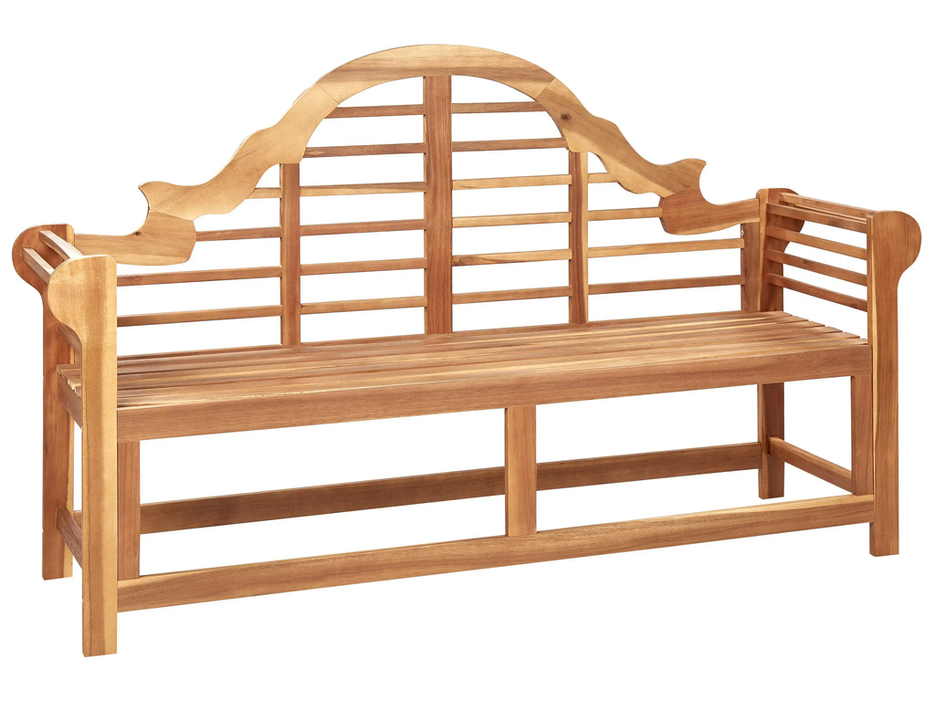 Banc de jardin 180 cm Bois d'acacia Marron clair