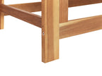 Banc de jardin 180 cm Bois d'acacia Marron clair