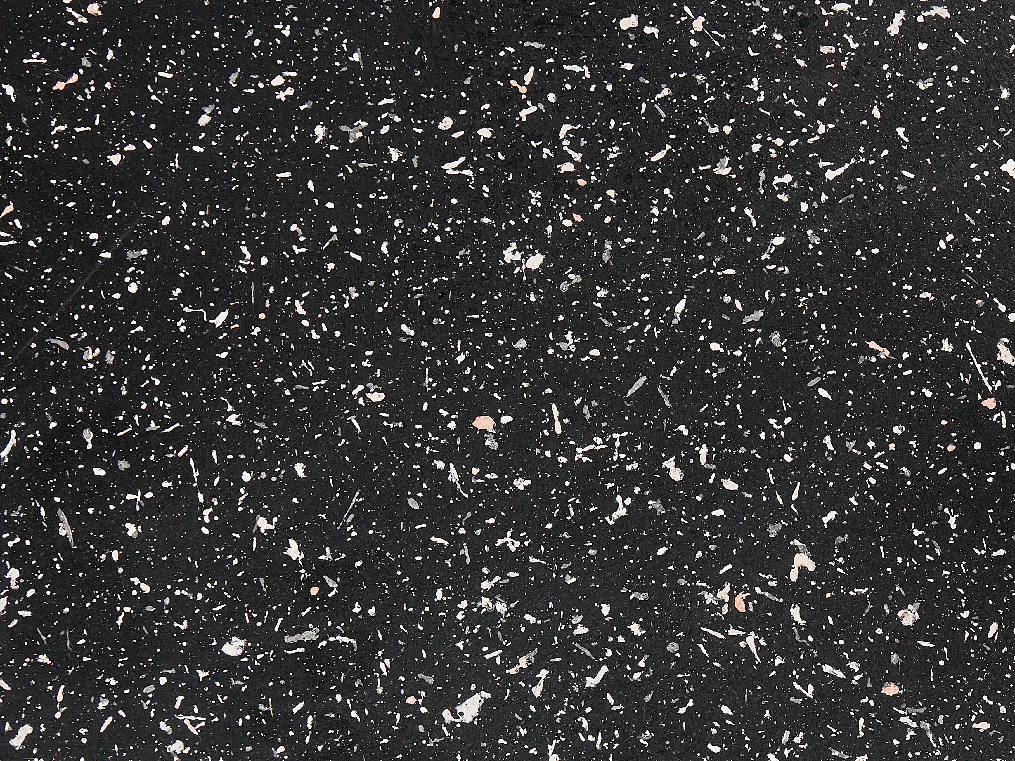 Table basse 106 cm 106 cm Effet terrazzo Terrazzo noir