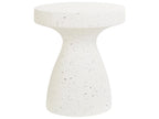 Tavolino  39 cm 39 cm Effetto terrazzo Terrazzo Bianco
