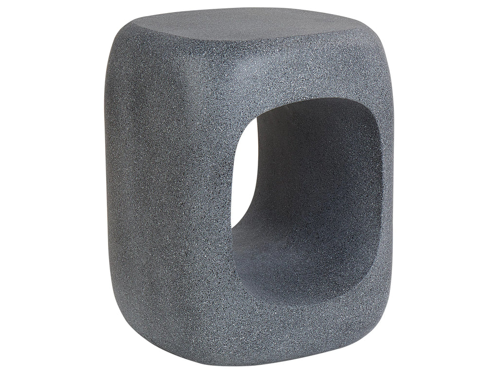 Tavolino  33 cm 33 cm Effetto marmo Grigio