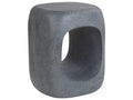 Tavolino  33 cm 33 cm Effetto marmo Grigio