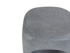 Table basse 33 x 33 cm Effet marbre Gris
