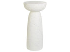 Tavolino  33 cm 33 cm Effetto terrazzo Terrazzo Bianco