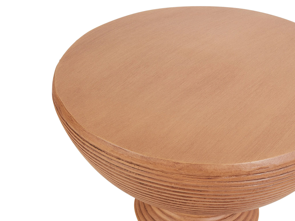 Table basse 40 x 40 cm Effet bois Marron