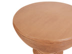 Table basse 40 x 40 cm Effet bois Marron