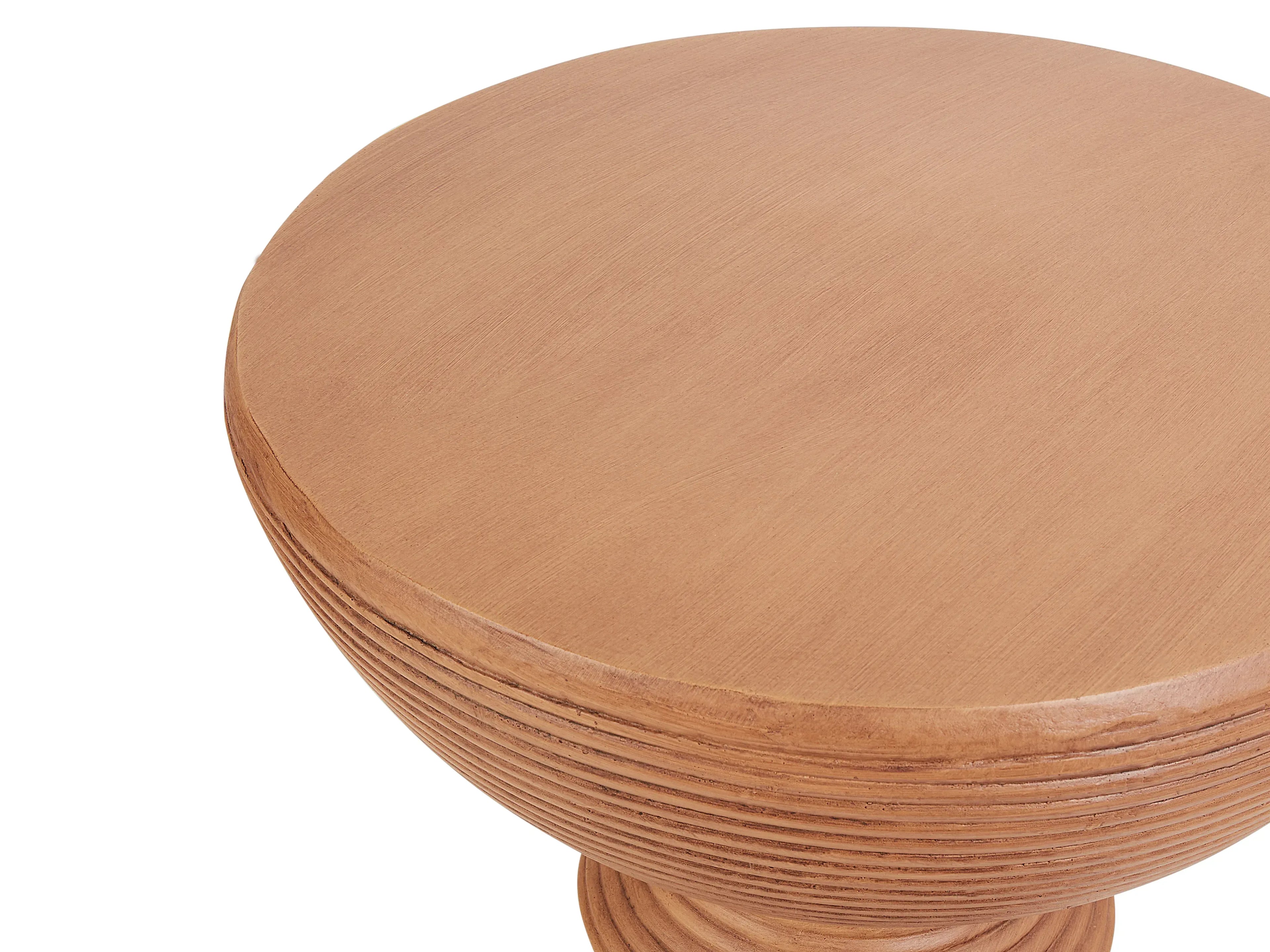 Table basse 40 x 40 cm Effet bois Marron