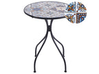 Tavolino Bistrot  60 cm 60 cm Metallo Nero