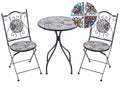 Set bistrot Pieghevole  Metallo Nero