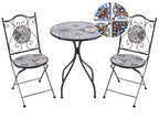 Set bistrot Pieghevole  Metallo Nero