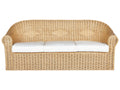 Divano da giardino 3 posti  Rattan Naturale