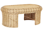 Tavolino da giardino  60 cm 96 cm Rattan Naturale