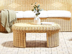 Table de jardin 60 cm 96 cm Rotin Naturel