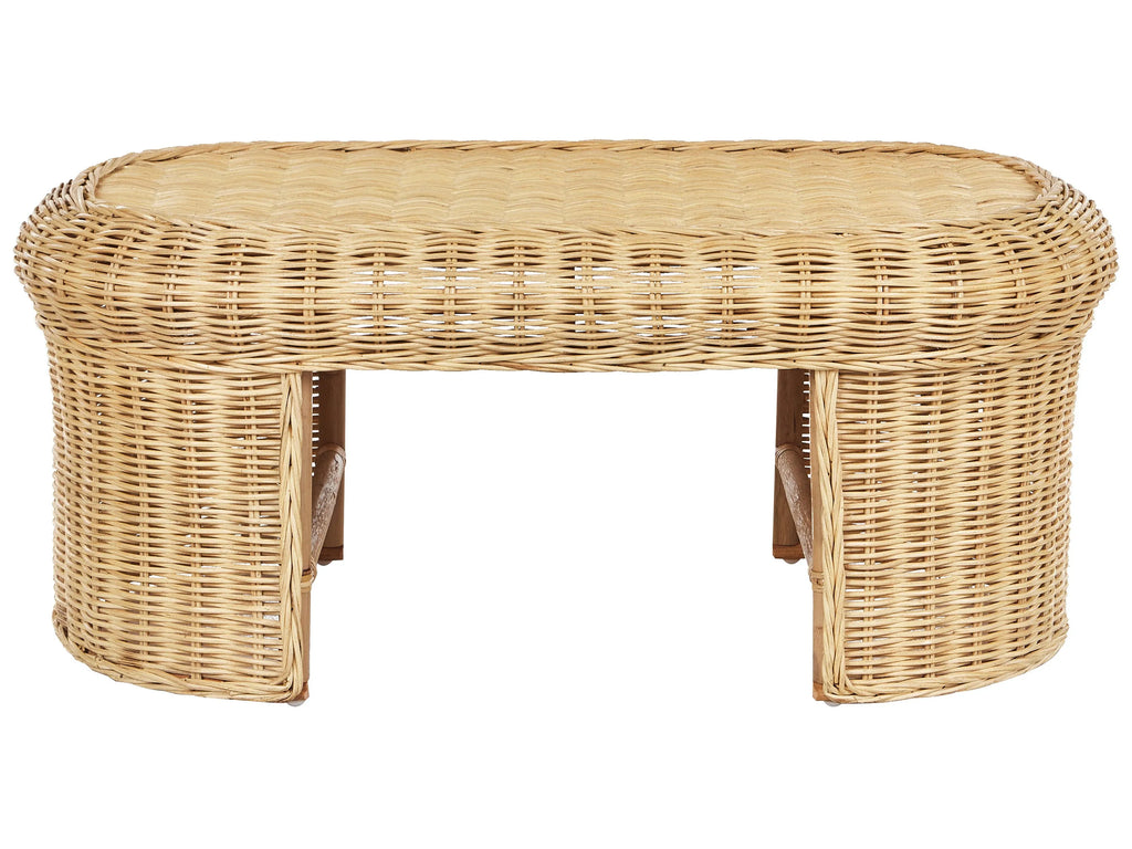 Table de jardin 60 cm 96 cm Rotin Naturel