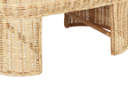Table de jardin 60 cm 96 cm Rotin Naturel