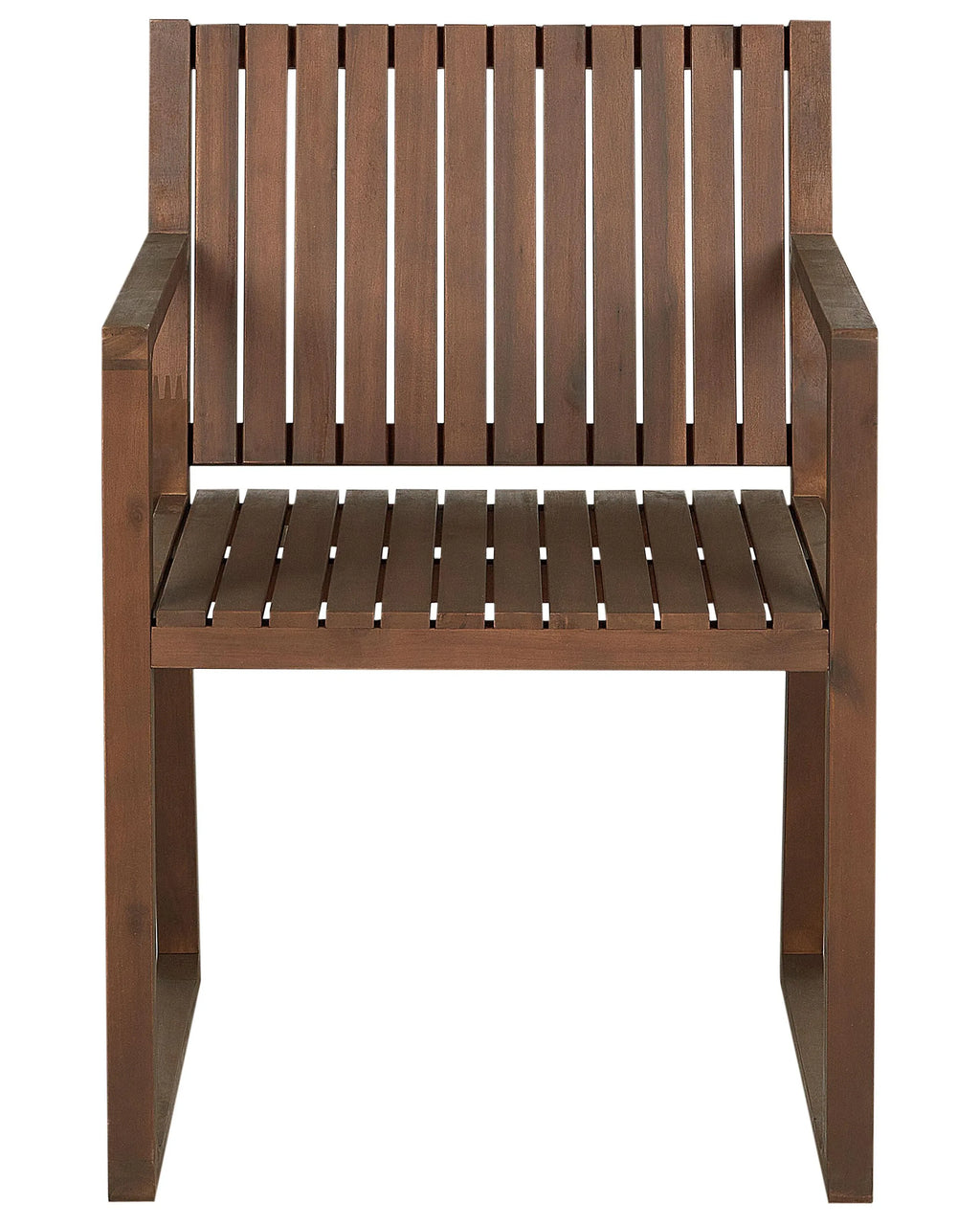 Chaise de jardin Bois d'acacia Marron foncé