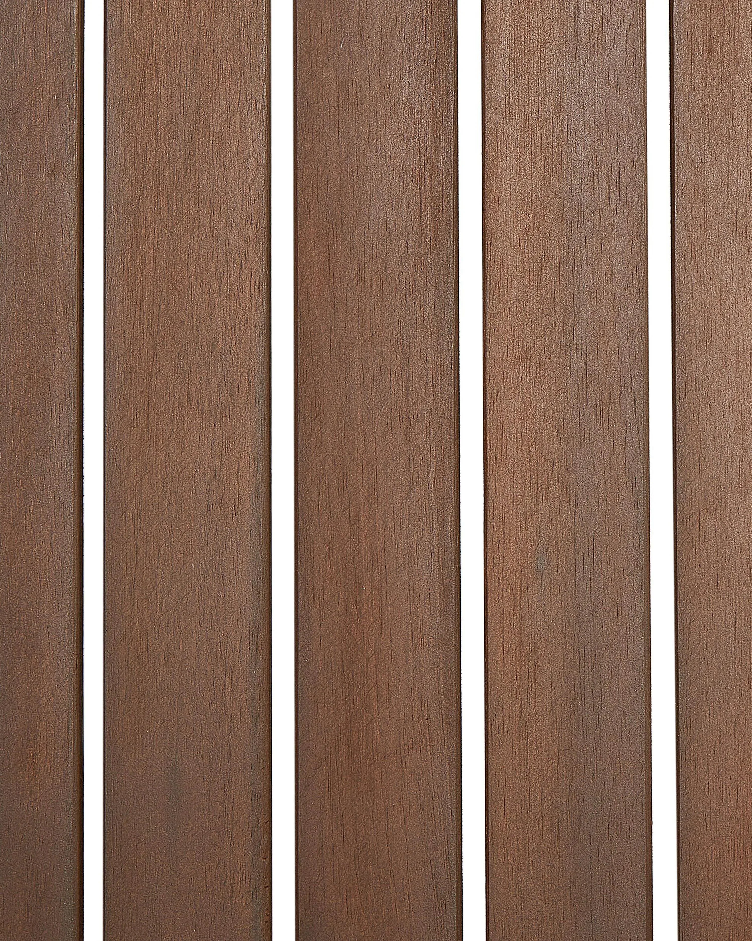Chaise de jardin Bois d'acacia Marron foncé