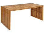 Tavolo da pranzo da giardino 180 cm 90 cm Legno d'acacia Marrone