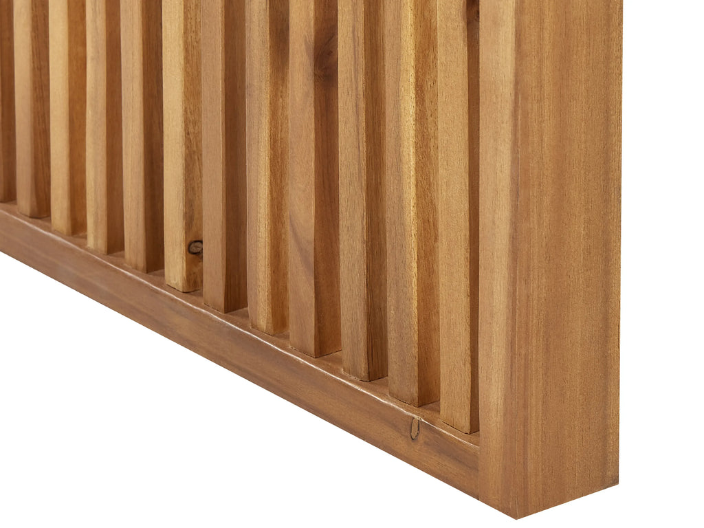 Table de salle à manger de jardin 180 cm 90 cm Bois d'acacia Marron