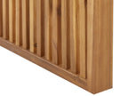 Table de salle à manger de jardin 180 cm 90 cm Bois d'acacia Marron