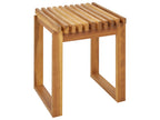 Tavolino da giardino BELLANO 35 cm 40 cm Legno d'acacia Marrone
